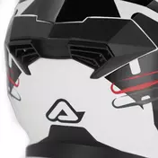 Acerbis Rider P/J Multi Modular Motorcycle Мотошлем White Black