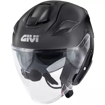 Givi X29 FIBRA Jet Motorcycle Мотошлем Matt Black
