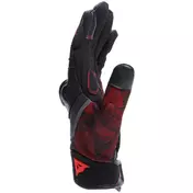 Dainese ERMEX Motorcycle мотоперчатки Black Red Lava