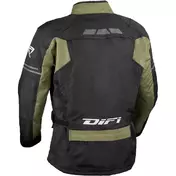 DIFI Granada Aerotex Fabric Motorcycle мотокуртка Black Green
