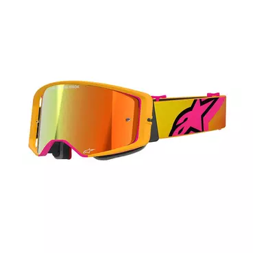 Alpinestars Supertech Corp Goggle Yellow Pink Желтый