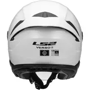 LS2 OF618 VERSO II SOLID Jet Motorcycle Мотошлем White