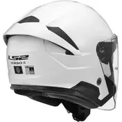 LS2 OF618 VERSO II SOLID Jet Motorcycle Мотошлем White