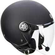 Befast CONNECT III Jet Motorcycle Мотошлем Matt Black With Integrated Intercom