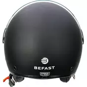 Befast CONNECT III Jet Motorcycle Мотошлем Matt Black With Integrated Intercom