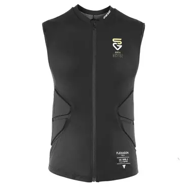DAINESE SNOW Flexagon Waistcoat Woman Protection Vest Goggia Black / Gold