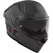 Full Face Touring Motorcycle Мотошлем Kyt R2R PLAIN Grey