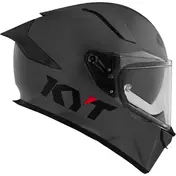 Full Face Touring Motorcycle Мотошлем Kyt R2R PLAIN Grey