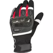 Bering RAID Motorcycle мотоперчатки Black White Red