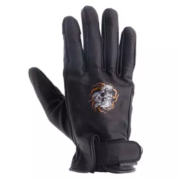 Helstons Tiger мотоперчатки Black Черный