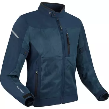 Bering OZONE Navy Blue Motorcycle мотокуртка