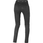 Women's Motorcycle Jeans Macna Aramon slim Black - Shortened