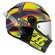 AGV PISTA GP SOLELUNA Черный/желтый Шлем
