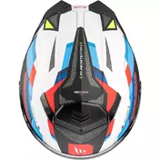 Modular Motorcycle Мотошлем P/J Mt Мотошлемs ATOM 2 SV BAST A0 Pearl Glossy