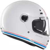 Custom Retro Motorcycle Мотошлем Mt Мотошлемss JARAMA SV SOLID A7 Glossy White