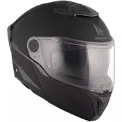 Modular Motorcycle Мотошлем P/J Mt Мотошлемs ATOM 2 SV SOLID A1 Matt Black