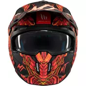 Trial Motorcycle Мотошлем Mt Мотошлемs STREETFIGHTER SV S HELLISH B5 Matt