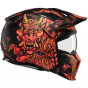Trial Motorcycle Мотошлем Mt Мотошлемs STREETFIGHTER SV S HELLISH B5 Matt