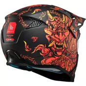 Trial Motorcycle Мотошлем Mt Мотошлемs STREETFIGHTER SV S HELLISH B5 Matt