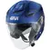 Givi X29 FIBRA Jet Motorcycle Мотошлем Matt Blue