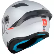 Mt Мотошлемs TARGO S SOLID A12 Full Face Motorcycle Мотошлем Gloss Grey