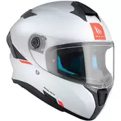 Mt Мотошлемs TARGO S SOLID A12 Full Face Motorcycle Мотошлем Gloss Grey