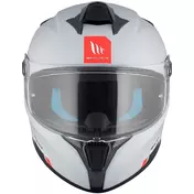 Mt Мотошлемs TARGO S SOLID A12 Full Face Motorcycle Мотошлем Gloss Grey