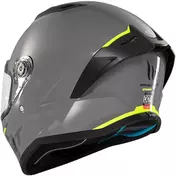 Mt Мотошлемs STINGER 2 SOLID A12 Full Face Motorcycle Мотошлем Gloss Grey
