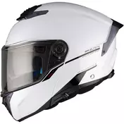 Modular Motorcycle Мотошлем P/J Mt Мотошлемs ATOM 2 SV SOLID A0 Gloss White