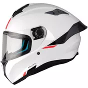 Mt Мотошлемs TARGO S SOLID A0 Full Face Motorcycle Мотошлем Pearl Gloss White