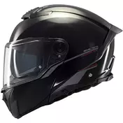 Modular Motorcycle Мотошлем P/J Mt Мотошлемs ATOM 2 SV SOLID A1 Gloss Black