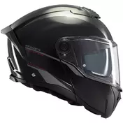 Modular Motorcycle Мотошлем P/J Mt Мотошлемs ATOM 2 SV SOLID A1 Gloss Black