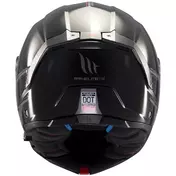 Modular Motorcycle Мотошлем P/J Mt Мотошлемs ATOM 2 SV SOLID A1 Gloss Black