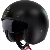 Jet Motorcycle Мотошлем MT Мотошлемs LE MANS 2 SV S Solid A1 Glossy Black