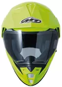 Cross Enduro Motorcycle Мотошлем MT Мотошлемs Synchrony DuoSport SV Solid Yellow Fluo