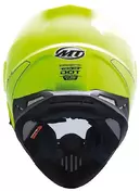 Cross Enduro Motorcycle Мотошлем MT Мотошлемs Synchrony DuoSport SV Solid Yellow Fluo