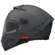 Full Face Motorcycle Мотошлем Mt Мотошлемs THUNDER 4 Sv SOLID A12 Matt Grey