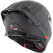 Full Face Motorcycle Мотошлем Mt Мотошлемs THUNDER 4 Sv SOLID A12 Matt Grey