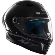 Mt Мотошлемs STINGER 2 SOLID A11 Full Face Motorcycle Мотошлем Gloss Black