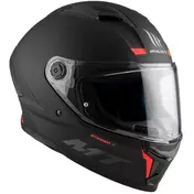 Mt Мотошлемs STINGER 2 SOLID A1 Full Face Motorcycle Мотошлем Matt Black