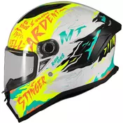 Mt Мотошлемs STINGER 2 ARDENT A3 Glossy Full Face Motorcycle Мотошлем