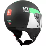 Mt Мотошлемss STREET S INBOARD D6 Matt Motorcycle Jet Мотошлем