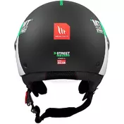 Mt Мотошлемss STREET S INBOARD D6 Matt Motorcycle Jet Мотошлем