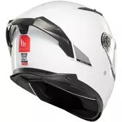 Mt Мотошлемs BRAKER SV SOLID A0 Full Face Motorcycle Мотошлем Pearl Gloss White