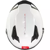 Mt Мотошлемs BRAKER SV SOLID A0 Full Face Motorcycle Мотошлем Pearl Gloss White