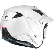 Mt Мотошлемs DISTRICT SV S SOLID A0 Glossy White Motorcycle Jet Мотошлем