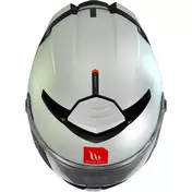 Integral Motorcycle Мотошлем Mt Мотошлем THUNDER 4 Sv Solid A0 White Pearl