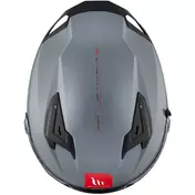 Full Face Motorcycle Мотошлем Mt Мотошлемs BRAKER SV SOLID A12 Glossy Grey