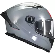Full Face Motorcycle Мотошлем Mt Мотошлемs BRAKER SV SOLID A12 Glossy Grey