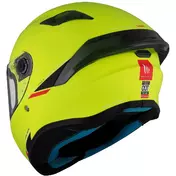 Mt Мотошлемs TARGO S SOLID A3 Full Face Motorcycle Мотошлем Matt Yellow